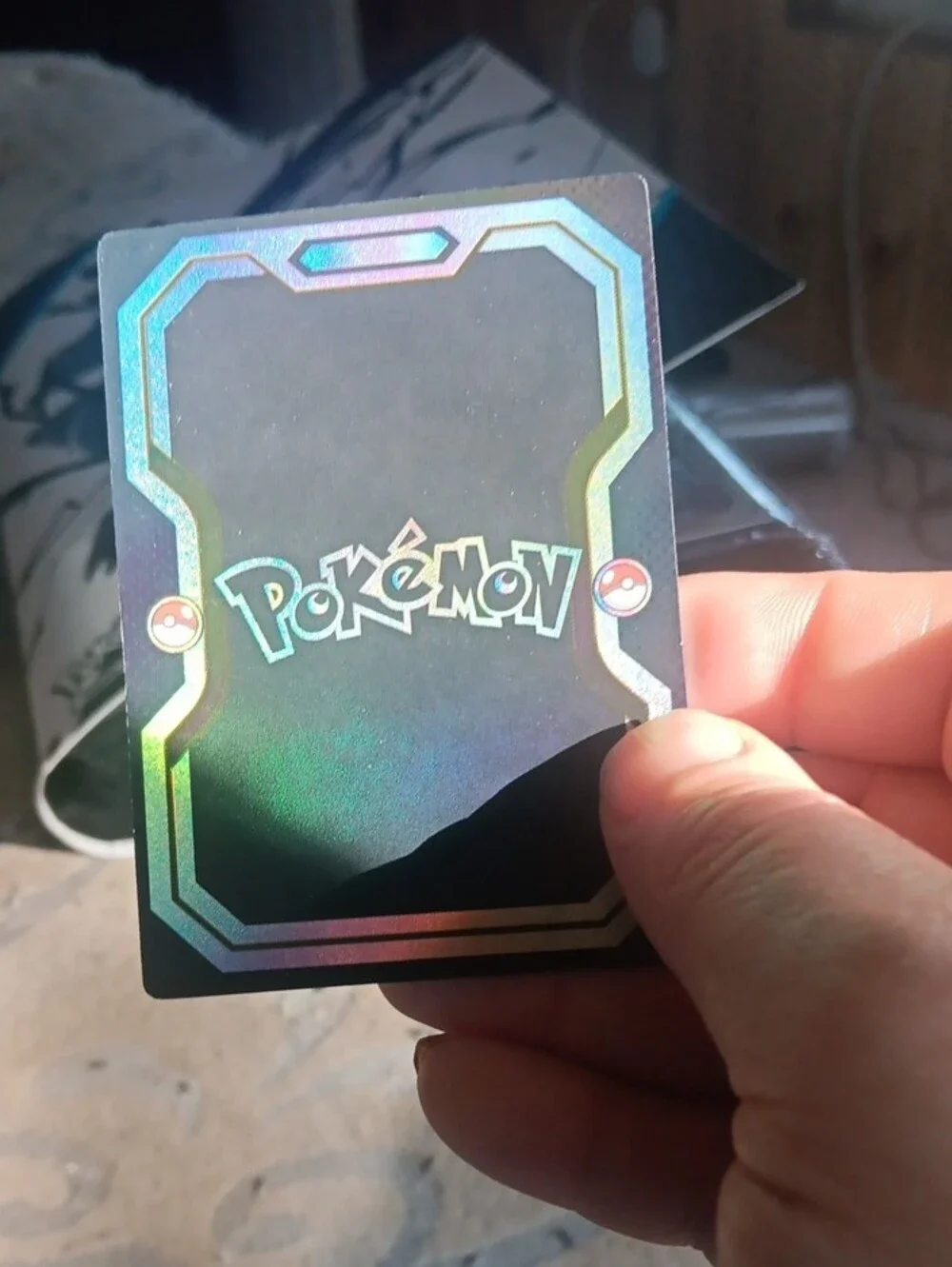 Pokemon Snorlax Holographic Trading Card - Rainbow Foil